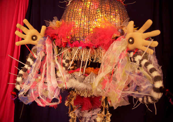 Jellyfish lamp