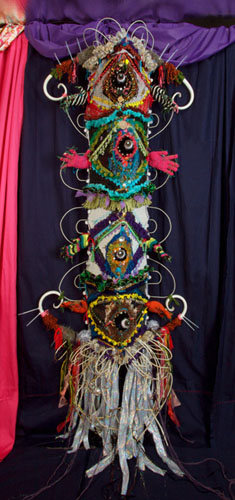 Eye Totem Pole lamp